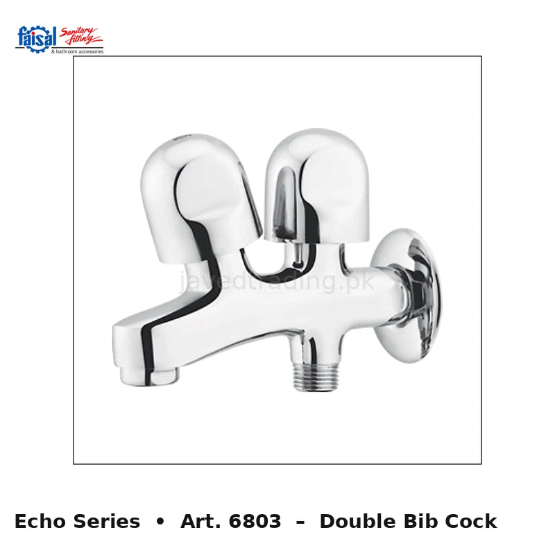 Faisal Sanitary Echo Series 6807 Complete Bath Set, 8 Pieces Quarter Round Chrome
