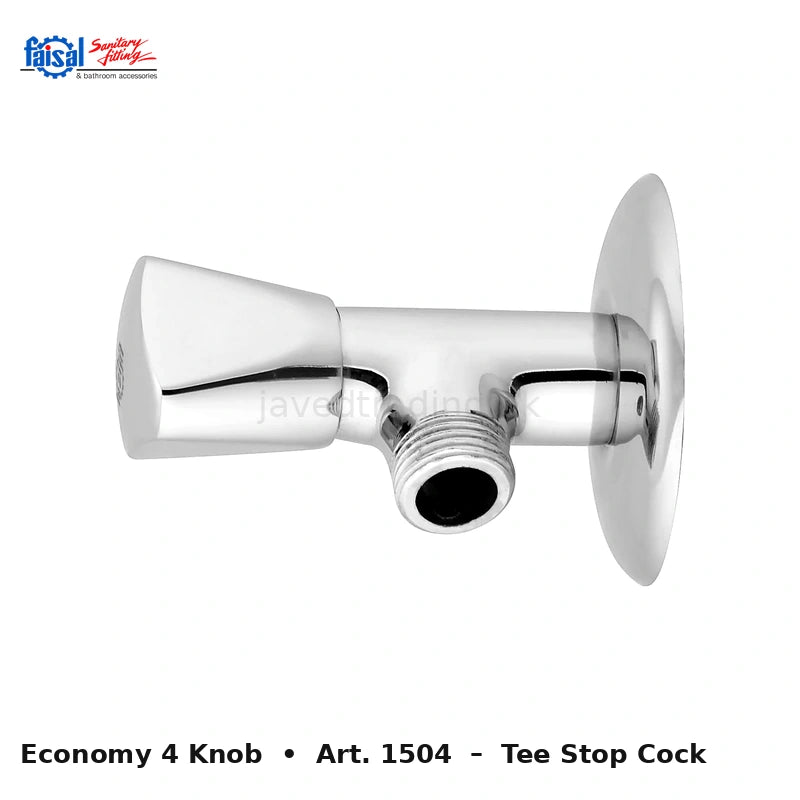Faisal Sanitary Economy 4 Knobs Series 1507 Complete Bath Set, 8 Pieces Full Round Chrome and Youthful Colour