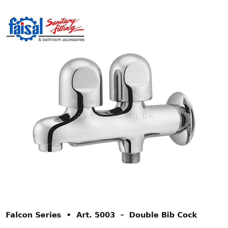 Faisal Sanitary Falcon Series 5007 Complete Bath Set, 8 Pieces Quarter Round Chrome and Youthful Colour