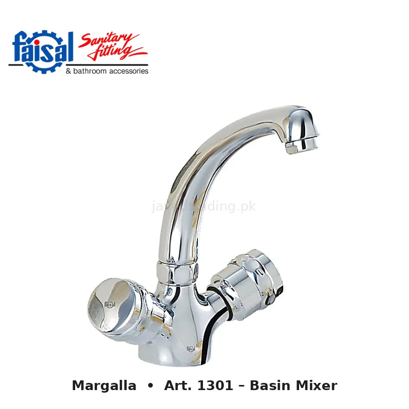 Faisal Sanitary Margalla Series 1307 Complete Bath Set, 8 Pieces Full Round Chrome and Youthful Colour