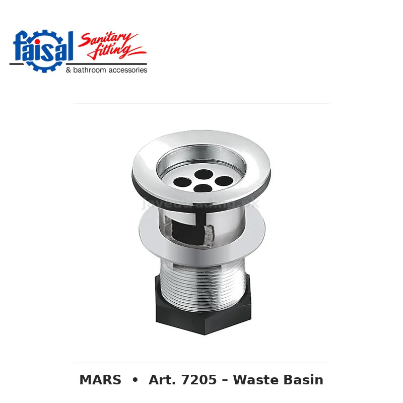 Faisal Sanitary Mars Series 7207 Complete Bath Set, 8 Pieces Single Lever Chrome, Chrome Gold, Matt Black and PVD Full Gold
