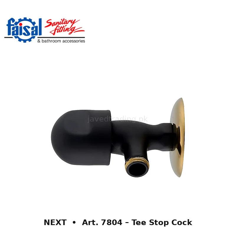 Faisal Sanitary Next Series 7807 Complete Bath Set, 8 Pieces Single Lever Chrome, Chrome Gold, Matt Black and PVD Full Gold