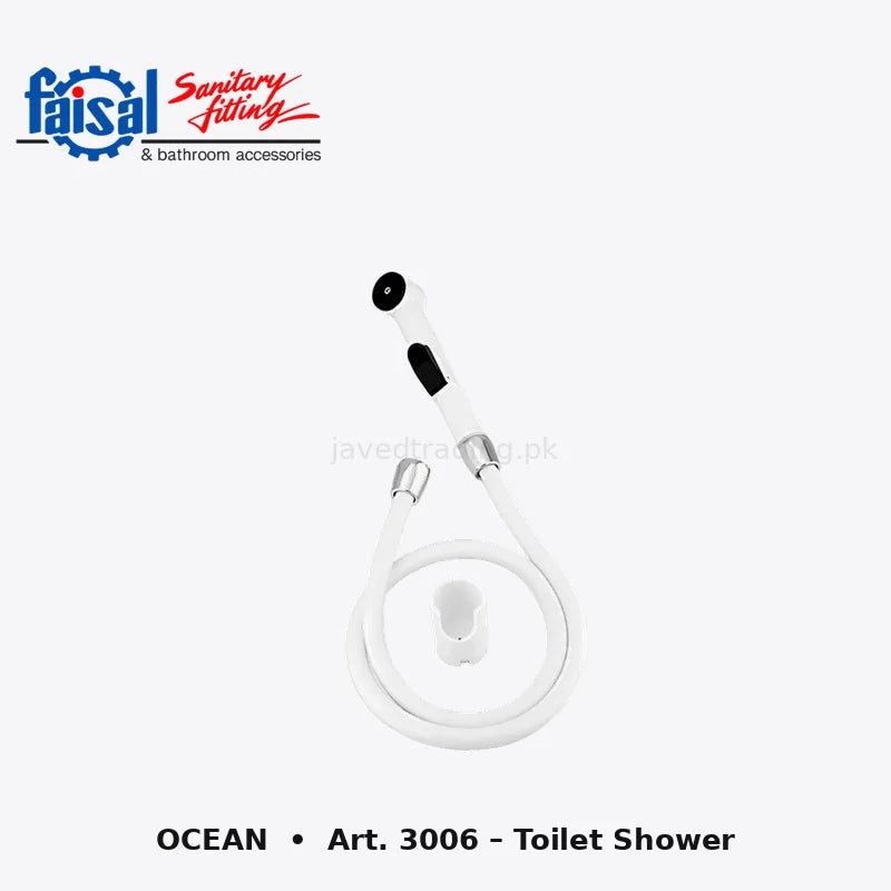 Faisal Sanitary Ocean Series 3007 Complete Bath Set, 8 Pieces Full Round Youthful Colour