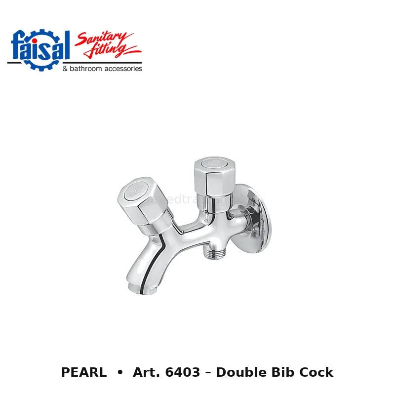 Faisal Sanitary Pearl Series 6407 Complete Bath Set, 8 Pieces Single Lever Chrome