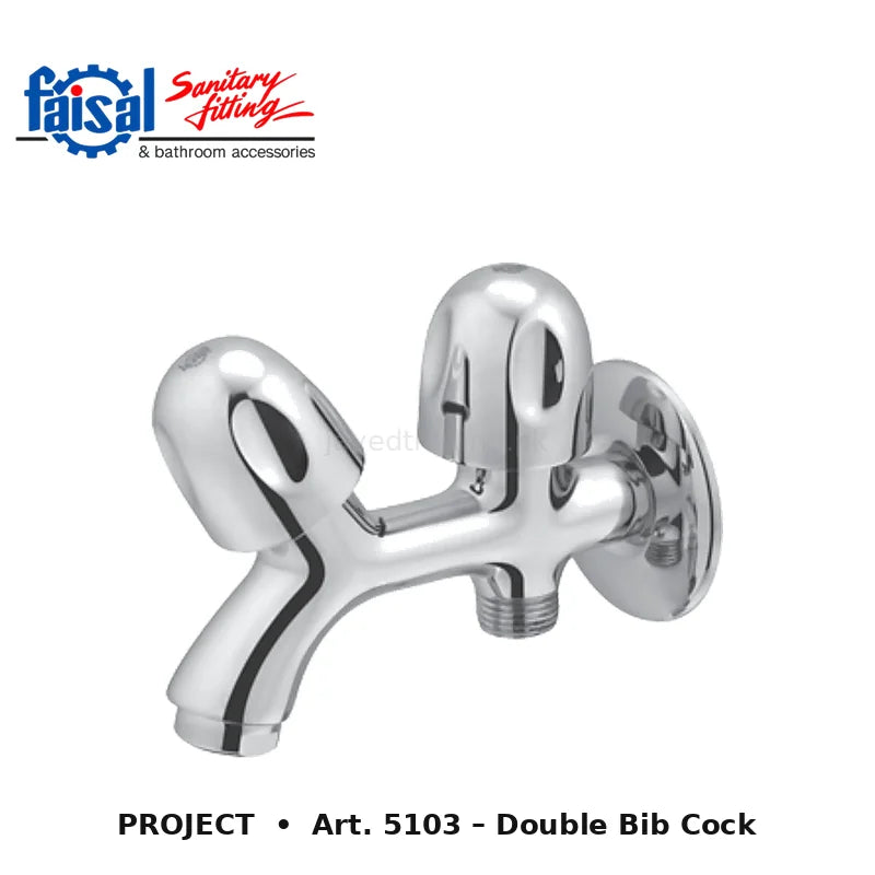 Faisal Sanitary Project Series 5107 Complete Bath Set, 8 Pieces Full Round Chrome and Youthful Colour