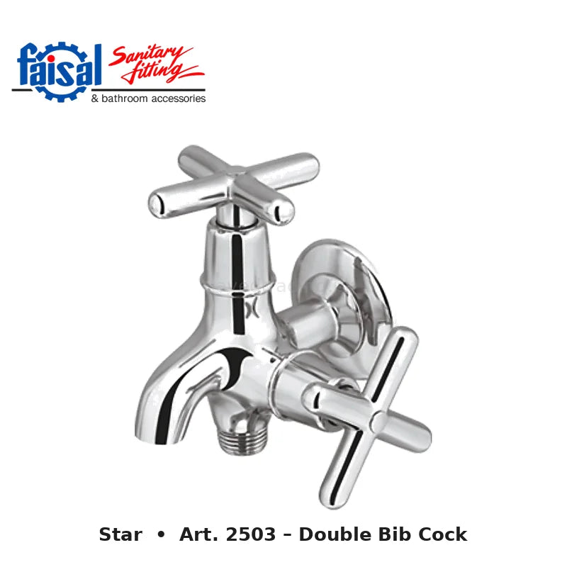 Faisal Sanitary Star Series 2507 Complete Bath Set, 8 Pieces Full Round Chrome and Youthful Colour