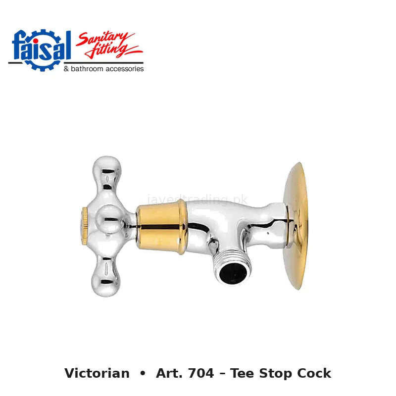 Faisal Sanitary Victorian Series 707 Complete Bath Set, 8 Pieces Full Round Chrome, Youthful Colour and Chrome Gold
